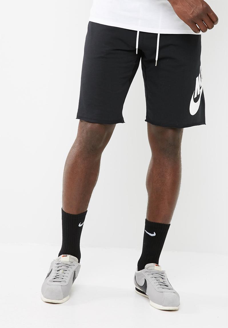 sweatpant shorts women's nike