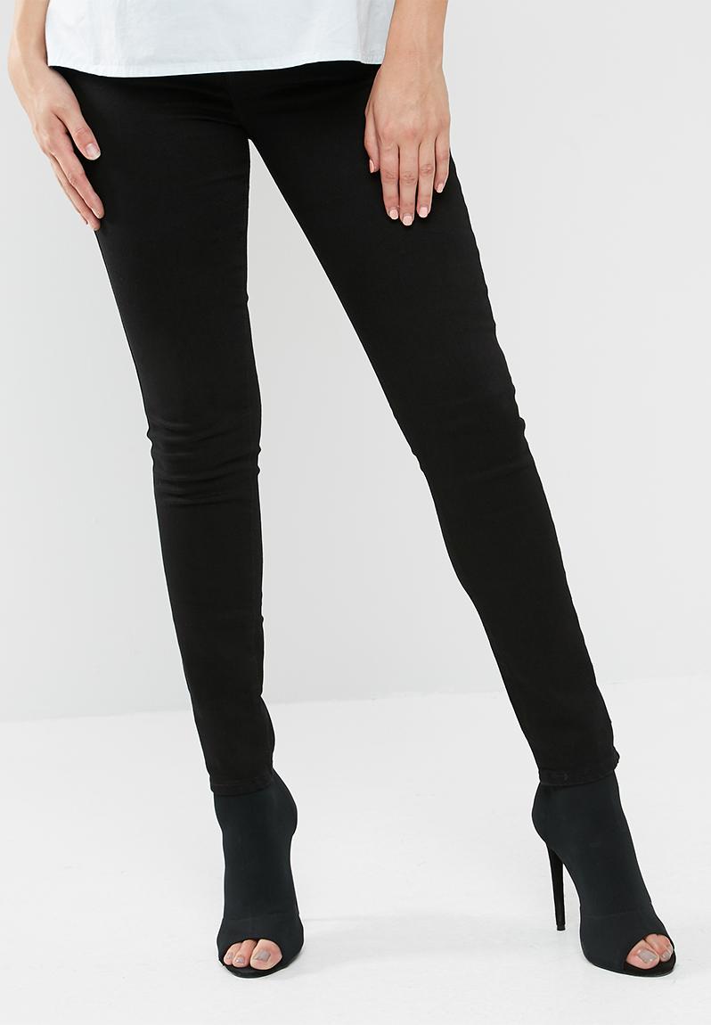 levi's 711 skinny black sheep