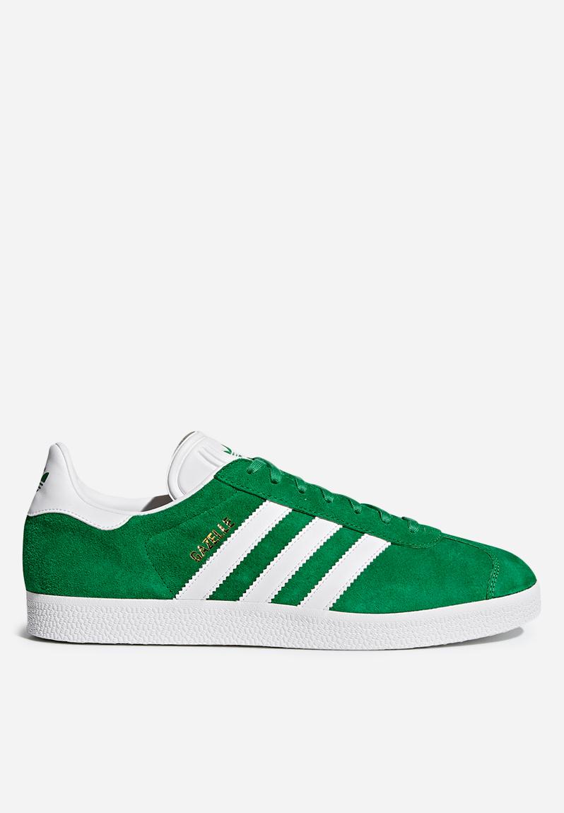 Gazelle - green/white/gold met adidas Originals Sneakers | Superbalist.com