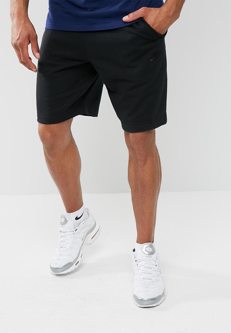 black air force 1 with shorts