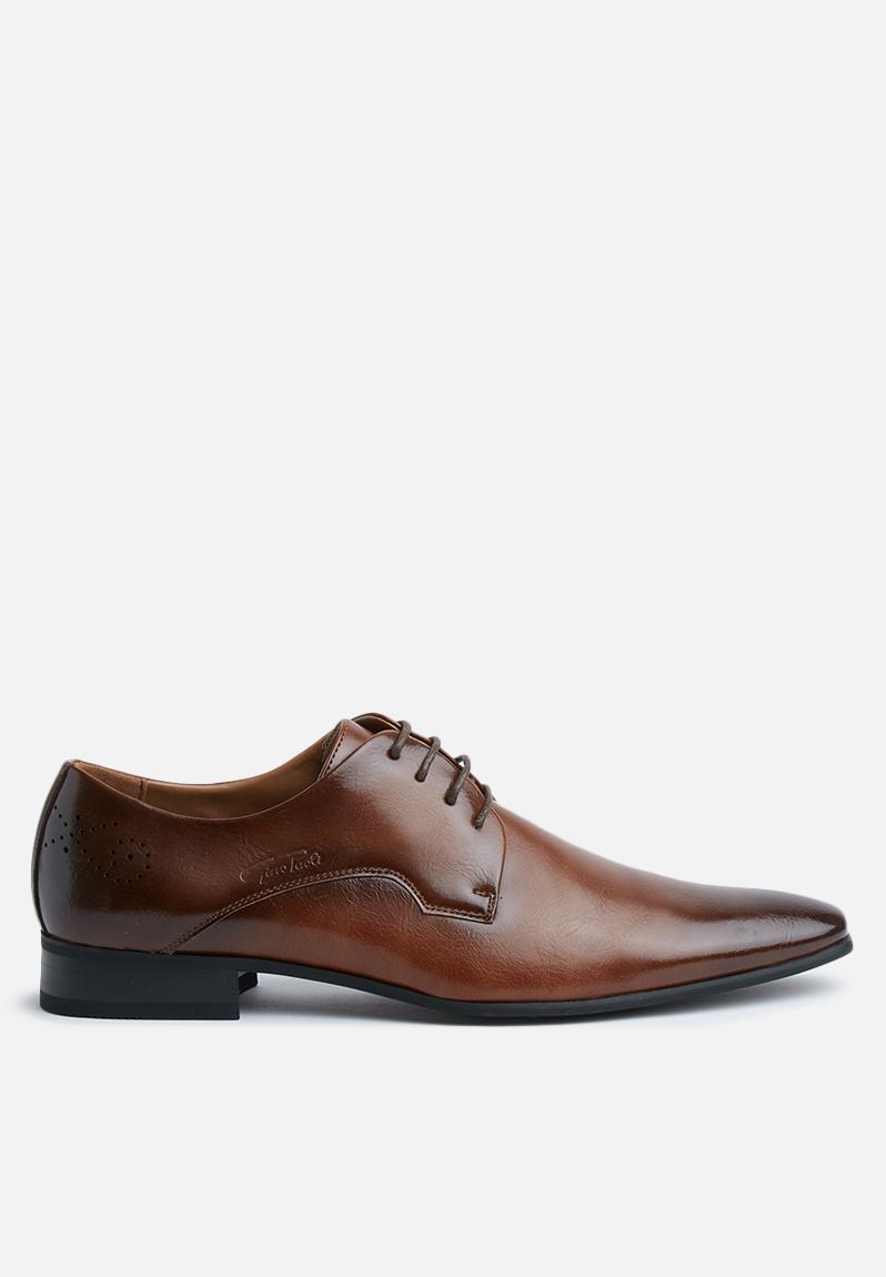 Shadli formal shoe - black - tan Gino Paoli Formal Shoes | Superbalist.com