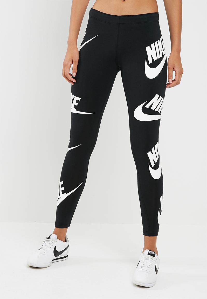 Leg a see leggings - Black and White Nike Bottoms | Superbalist.com