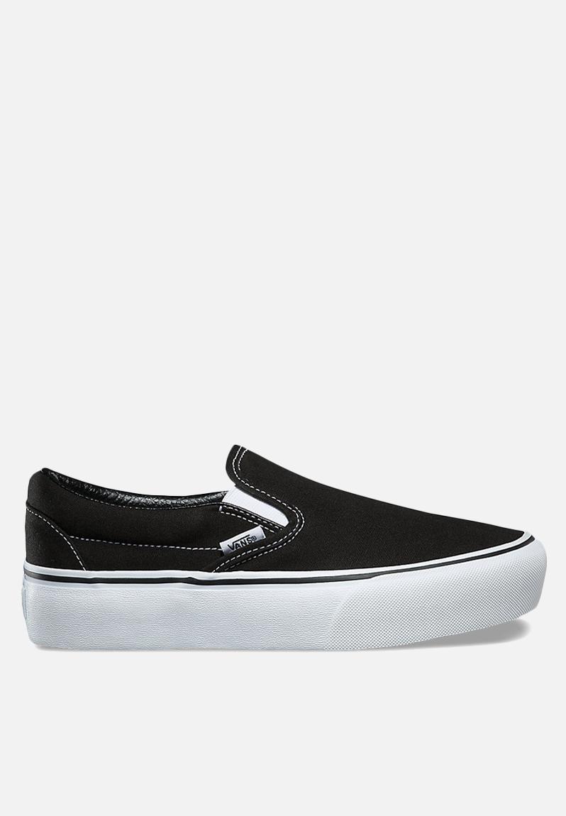 Vans Classic Slip-on platform - black/white Vans Sneakers | Superbalist.com