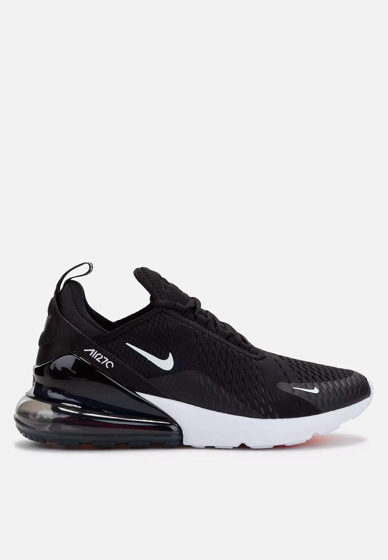 Nike Air Max 270 - AH8050-002 - Black / White - Solar Red Nike Sneakers ...