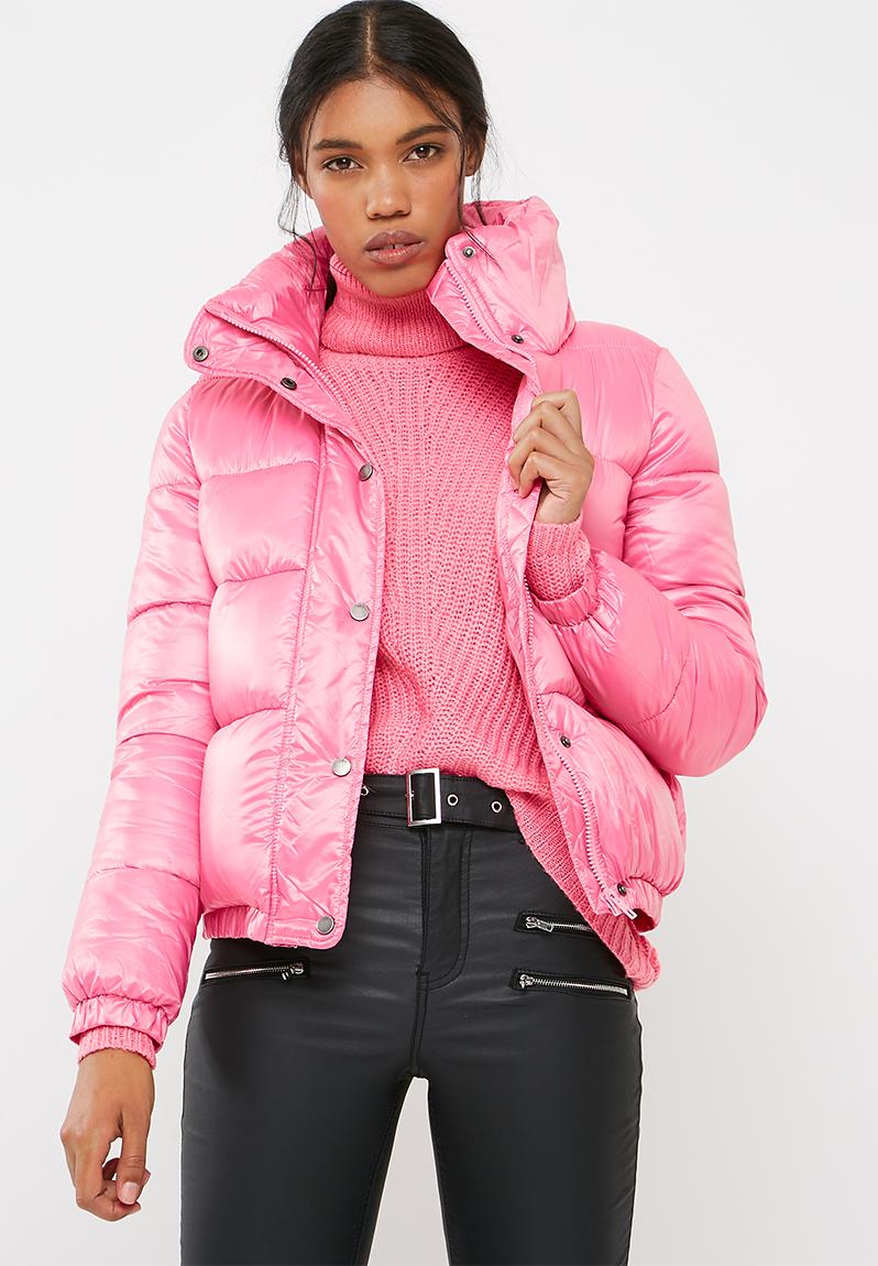 Roona cropped jacket - Aurora pink Jacqueline de Yong Jackets ...