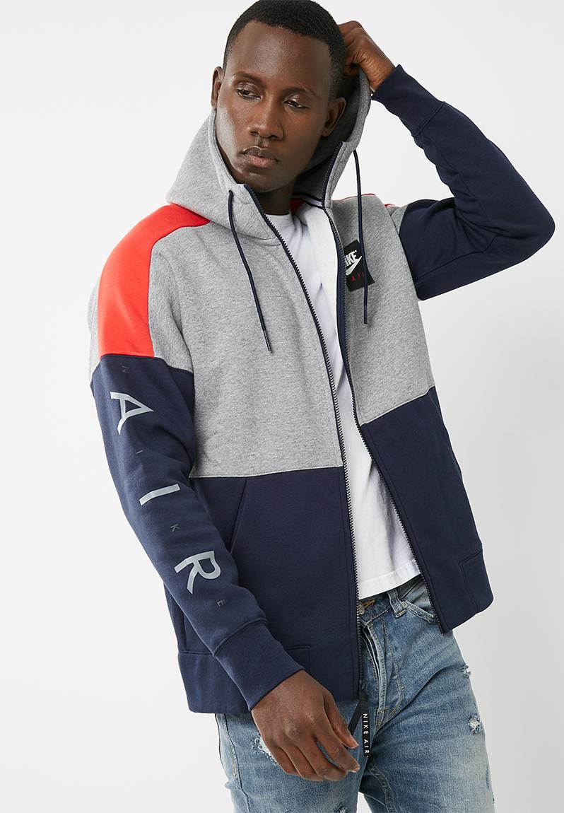 nike nsw hoodie air fz flc