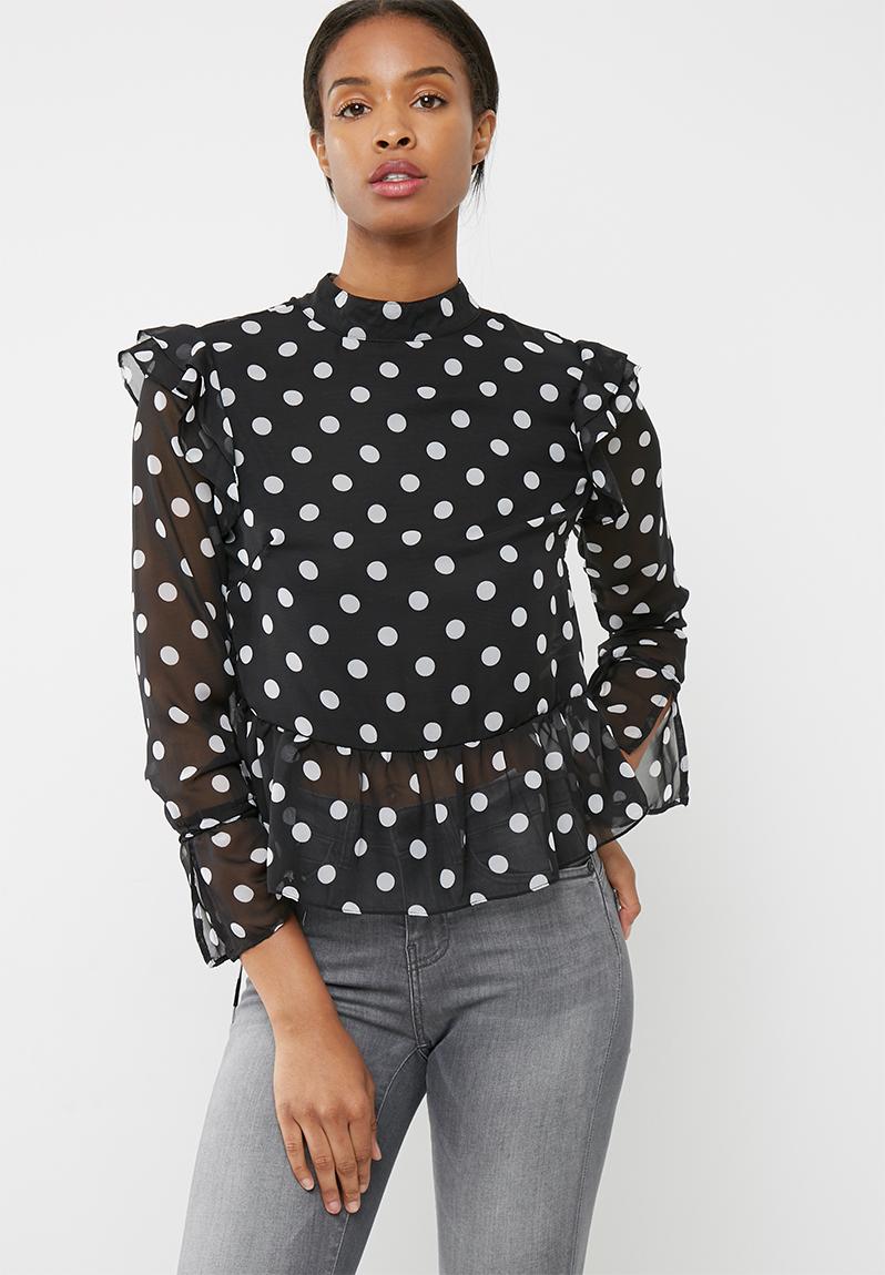 Chiffon ruffle blouse - spot dailyfriday Blouses | Superbalist.com