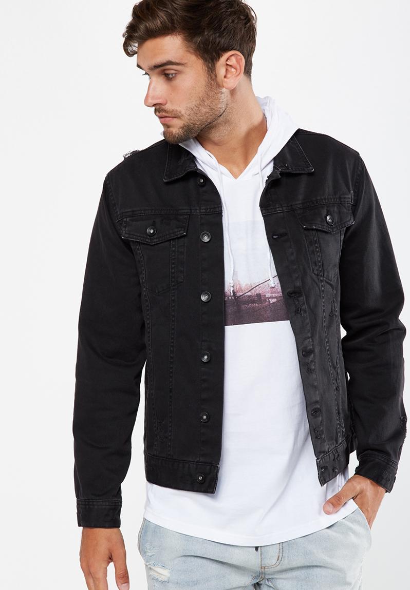 Rodeo jacket - distressed black Cotton On Jackets | Superbalist.com