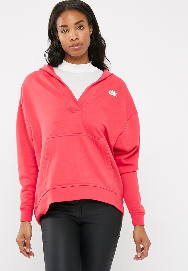 V-neck hoodie - tropical pink Nike Hoodies, Sweats & Jackets ...