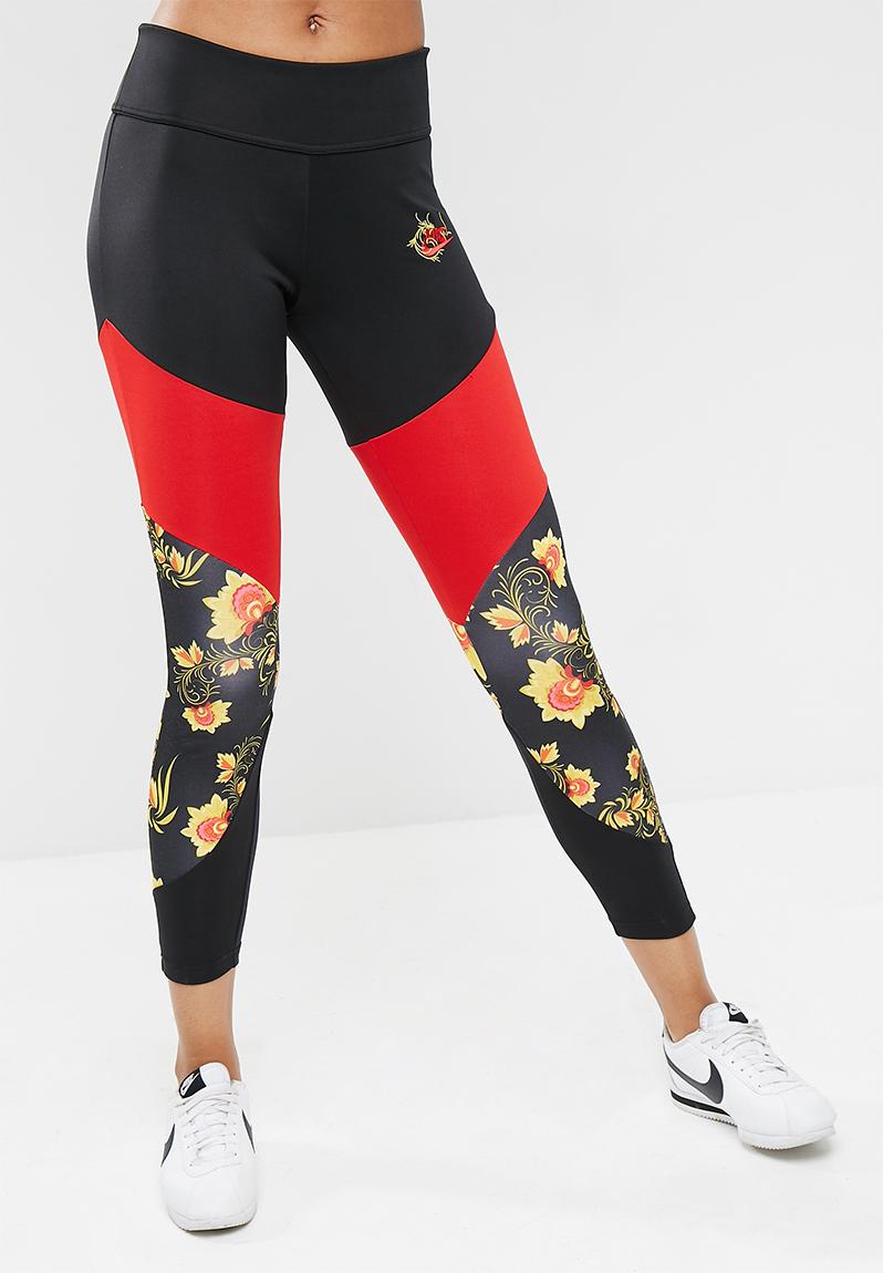 red nike leggings mens