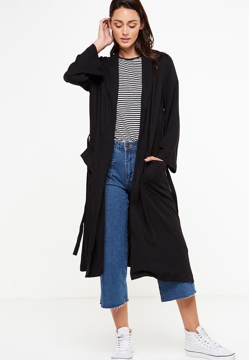 Duster kimono - black Cotton On Jackets | Superbalist.com