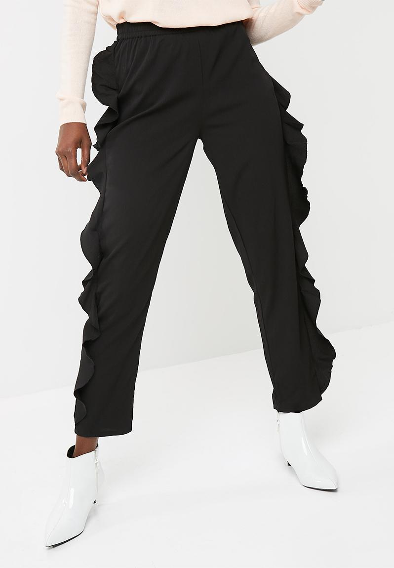 frill pants zara