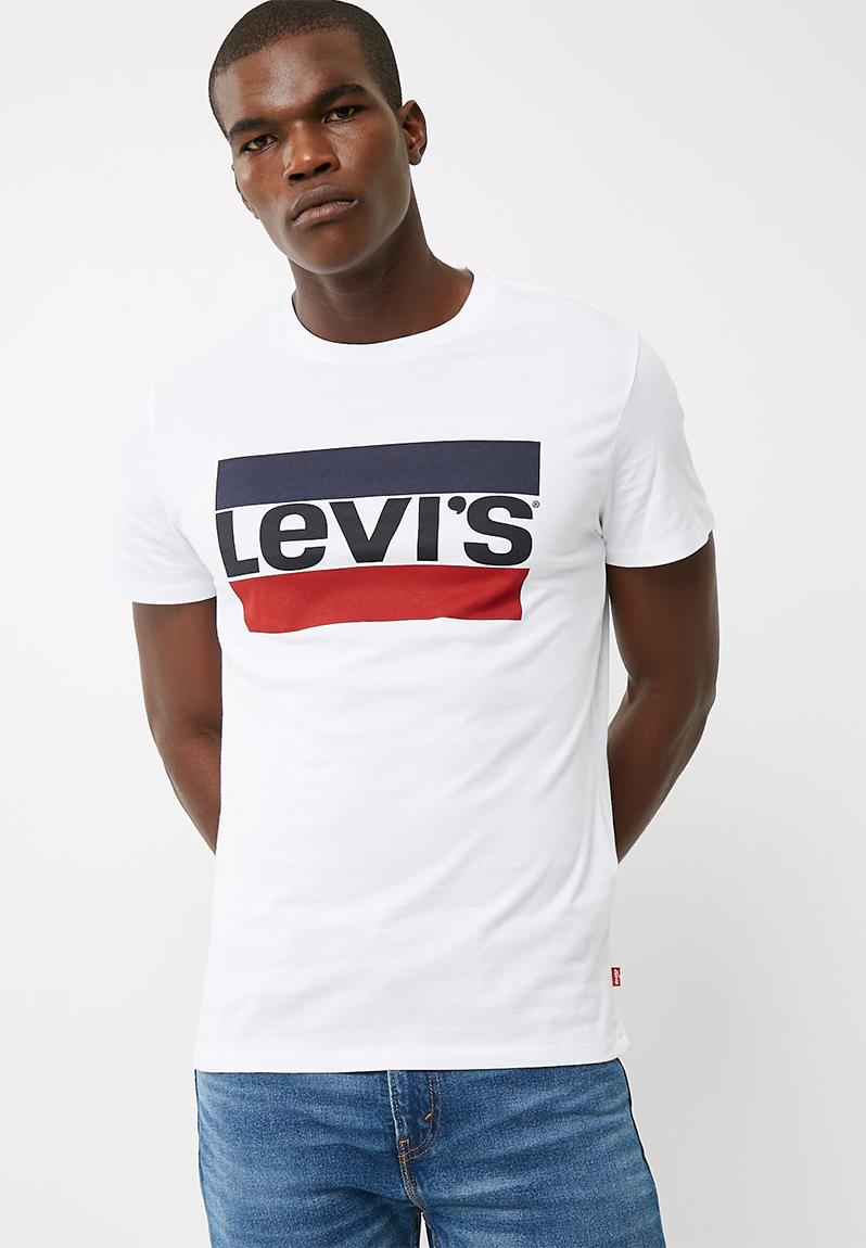 84 Sportswear Logo Graphic - White Levi’s® T-Shirts & Vests ...