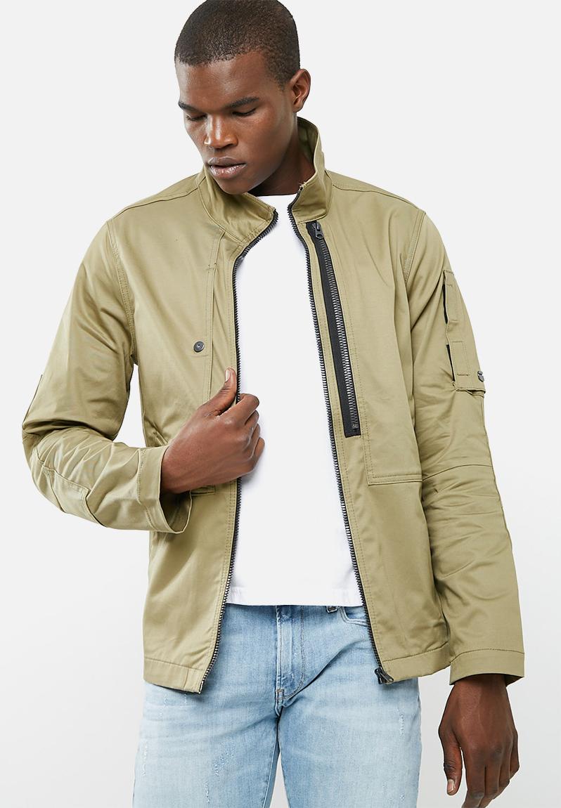 Rackam Utility PM Overshirt - Army Green G-Star RAW Jackets ...