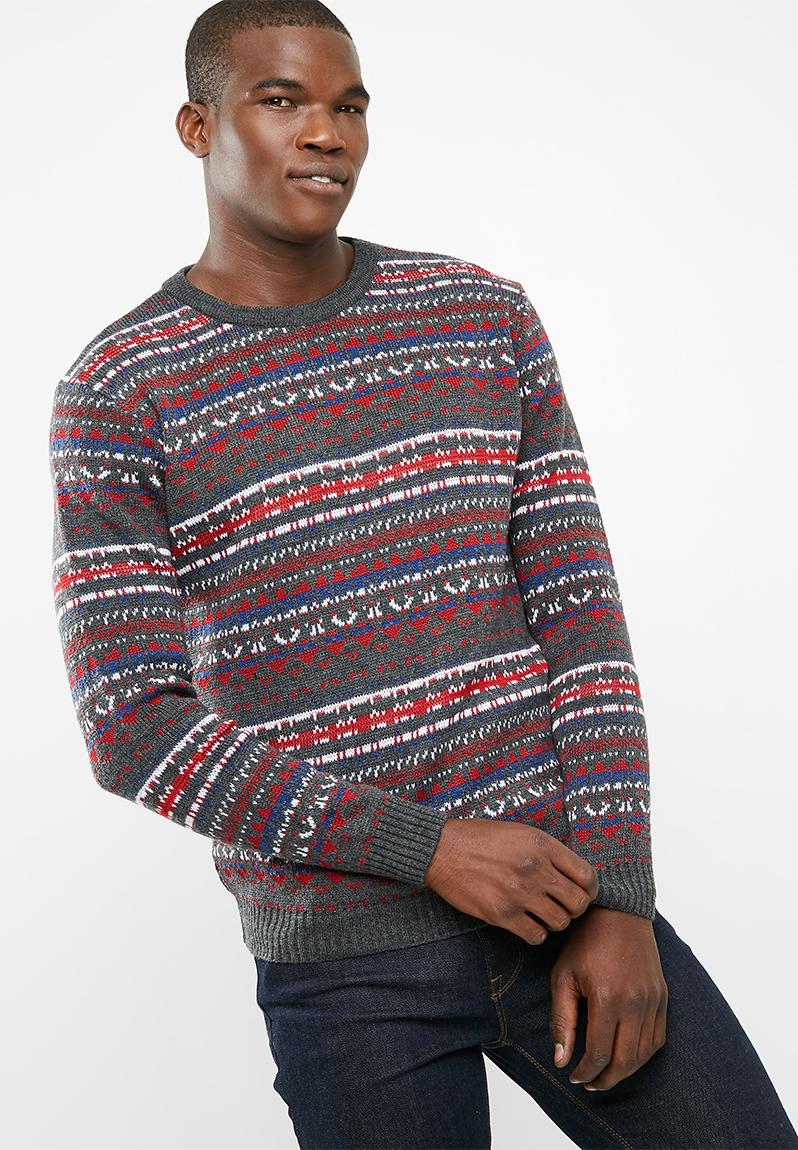 Pattern Pullover Knit- aztec basicthread Knitwear | Superbalist.com