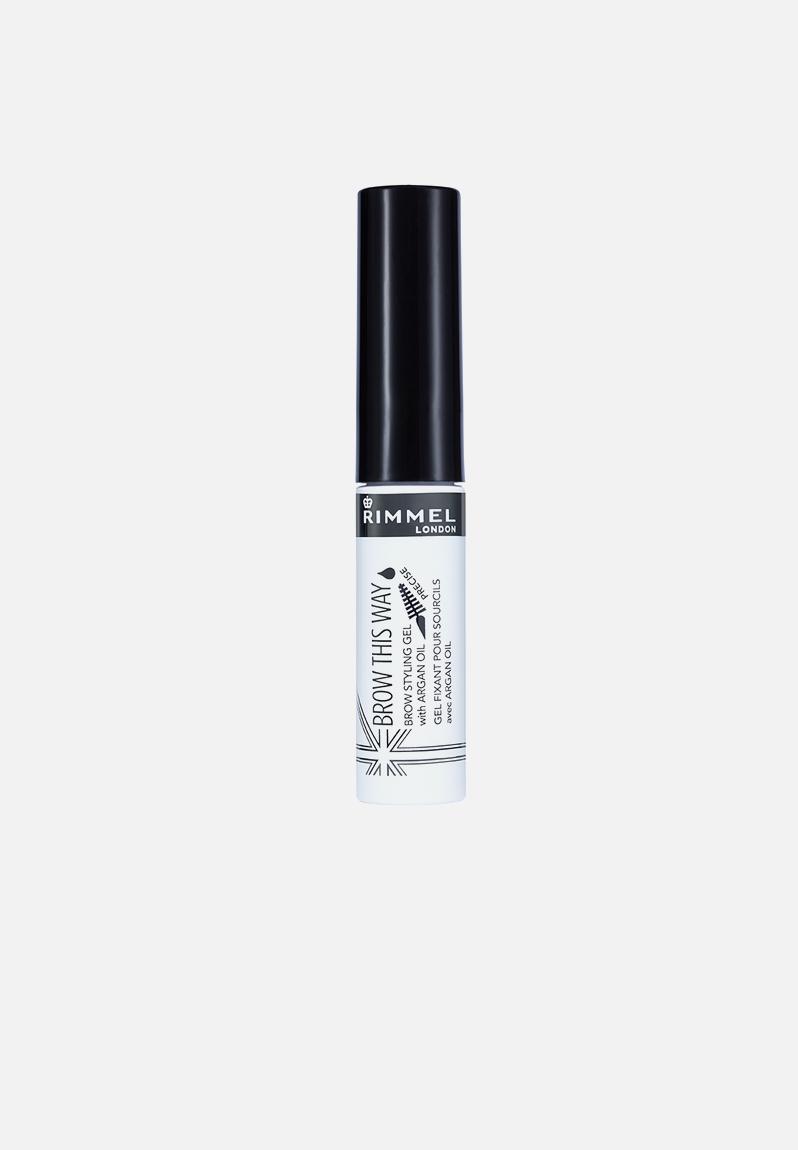 Brow This Way Argan Oil Gel - Clear Rimmel Eyes | Superbalist.com