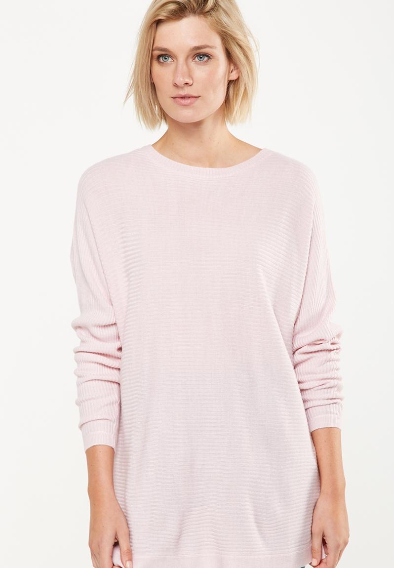 Batwing lounge pullover - Pink mist marle Cotton On Knitwear ...