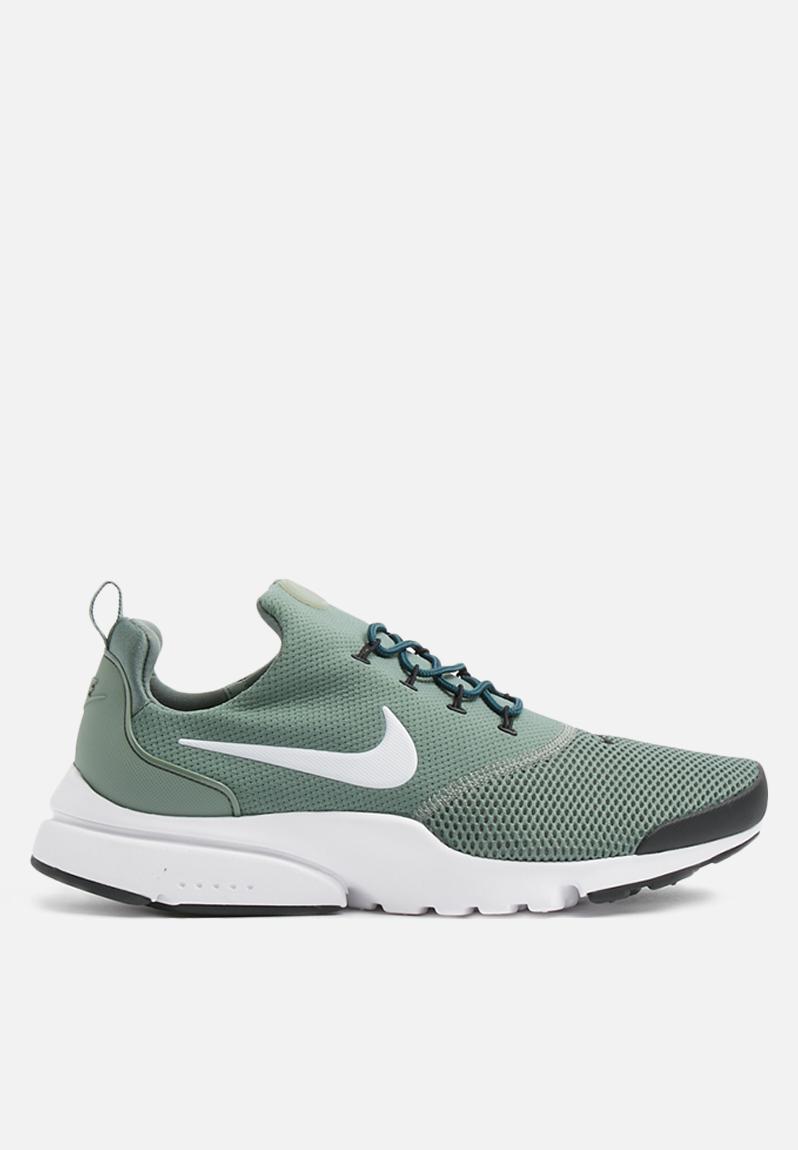 Men's Nike Presto Fly Shoe - Clay Green/White-Black-Deep Jungle Nike ...