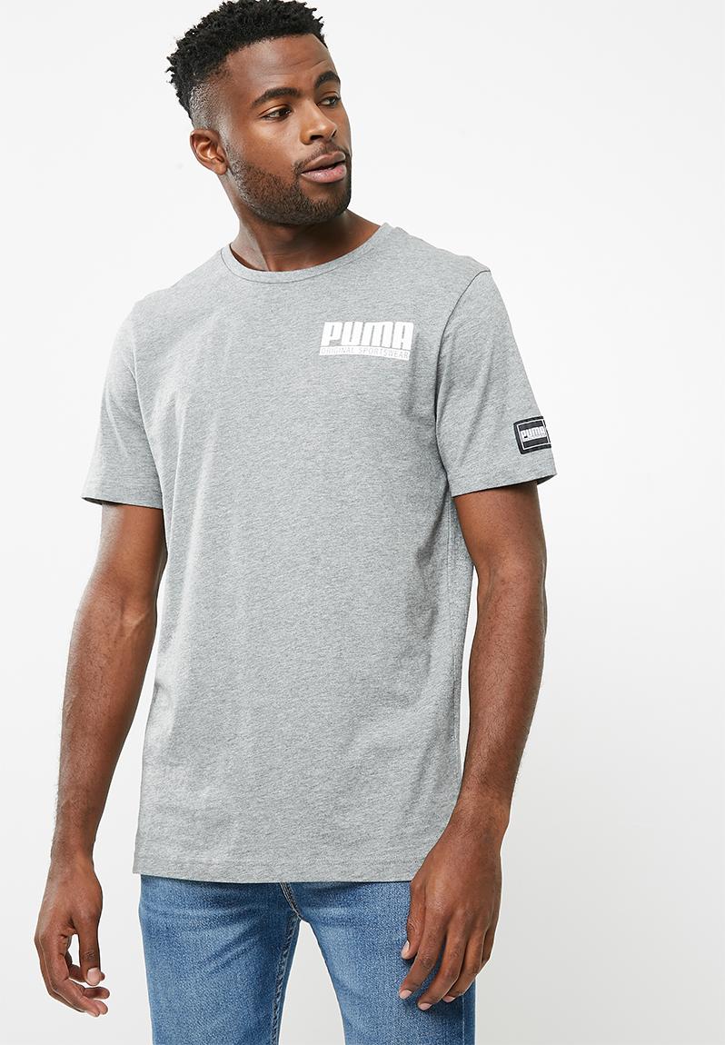 Download Style Athletics Tee - Medium/Gray Heather PUMA T-Shirts ...