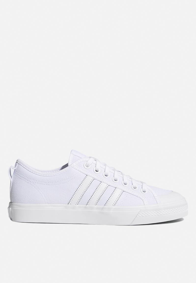 nizza adidas white