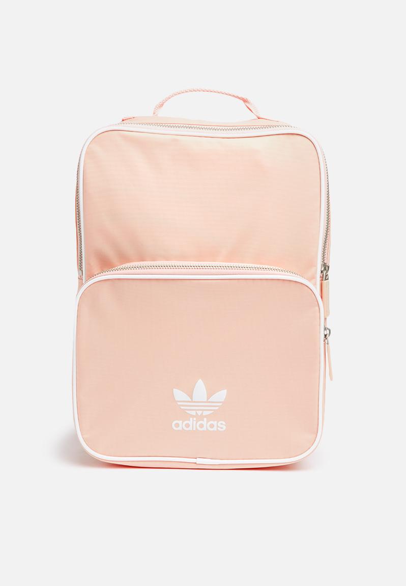 blush pink adidas backpack