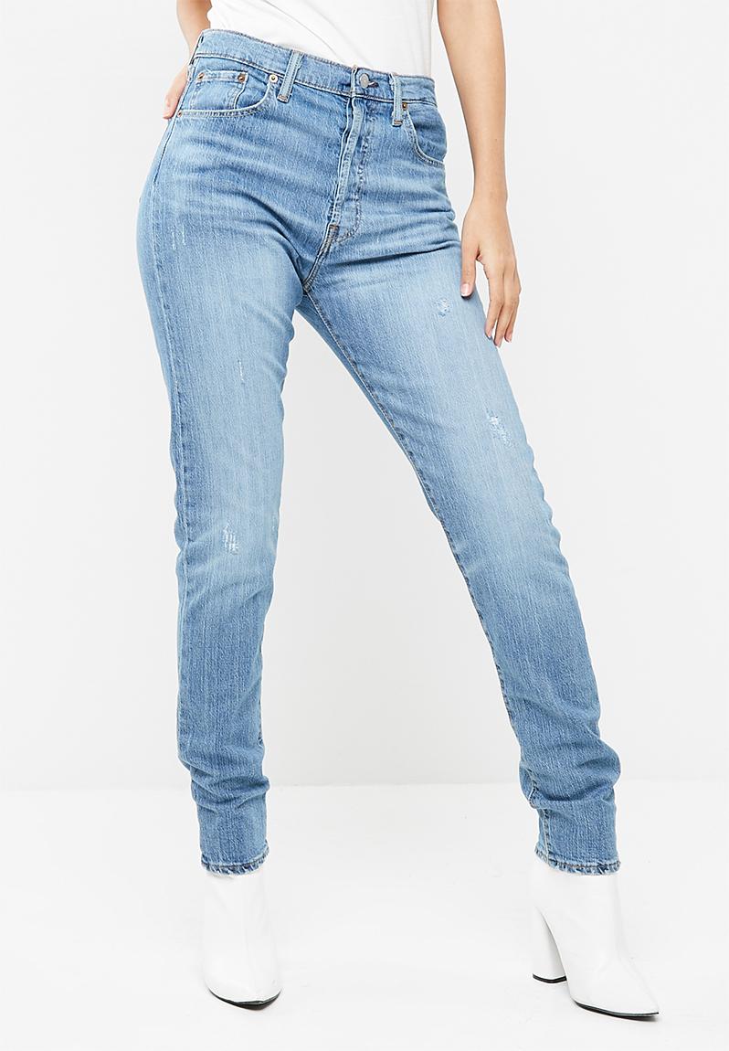 levi's 501 skinny leave a trace