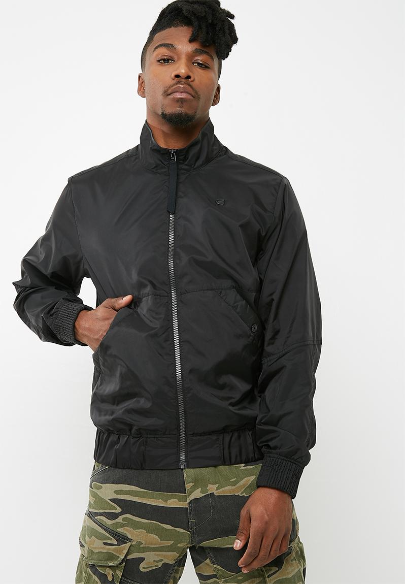 Deline track overshirt jacket- black G-Star RAW Jackets | Superbalist.com