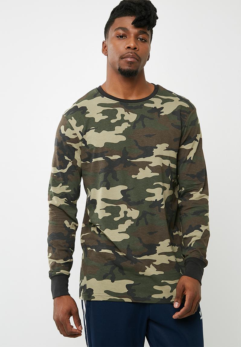 Tbar long sleeve - army camo Cotton On T-Shirts & Vests | Superbalist.com
