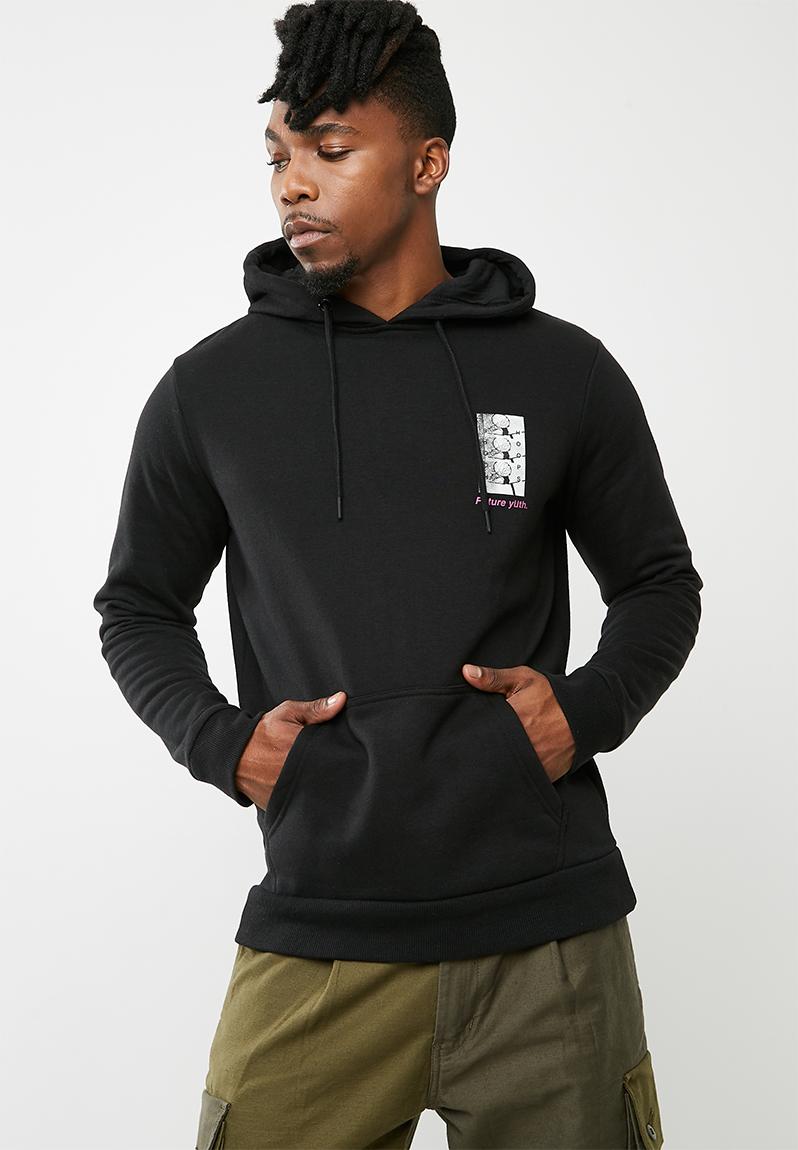 Fleece pullover - black/future yuth Cotton On Hoodies & Sweats ...