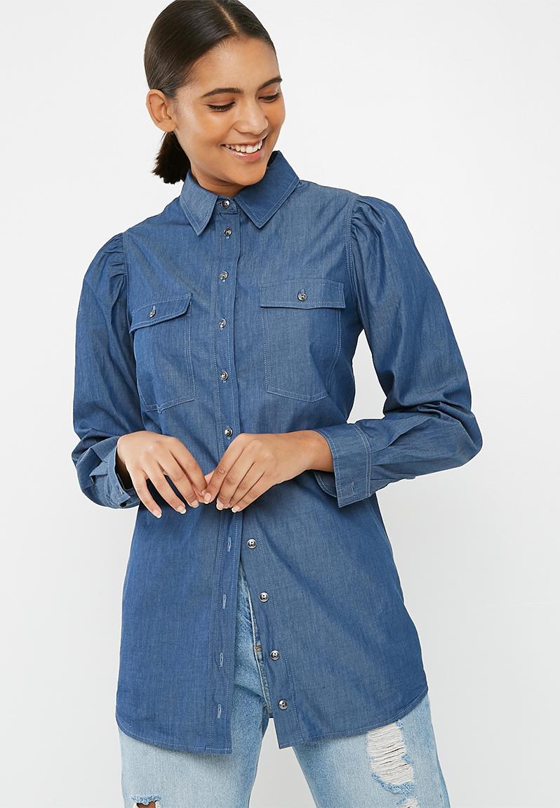 Denim Shirt - mid blue dailyfriday Shirts | Superbalist.com