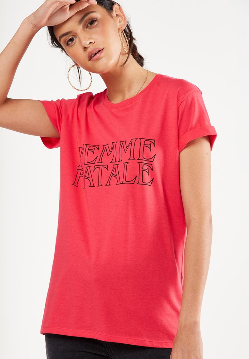 femme fatale t shirt