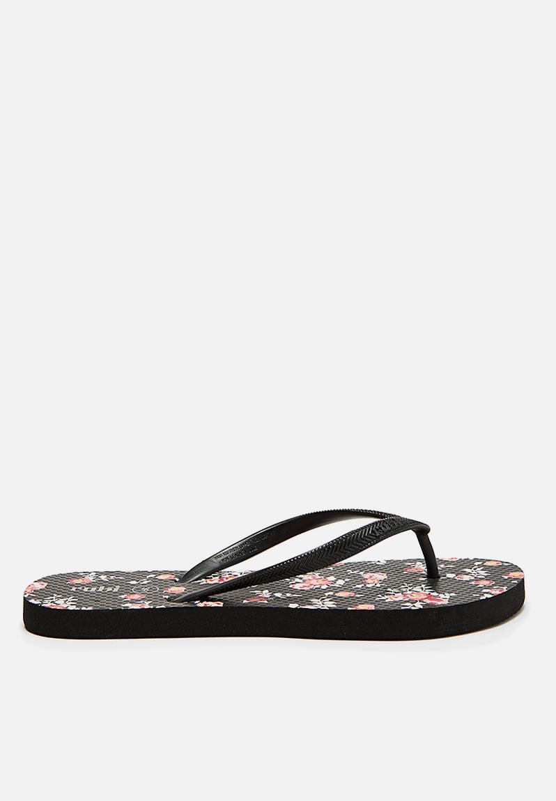 Rubi Thong Rose Ditsy Cotton On Sandals And Flip Flops