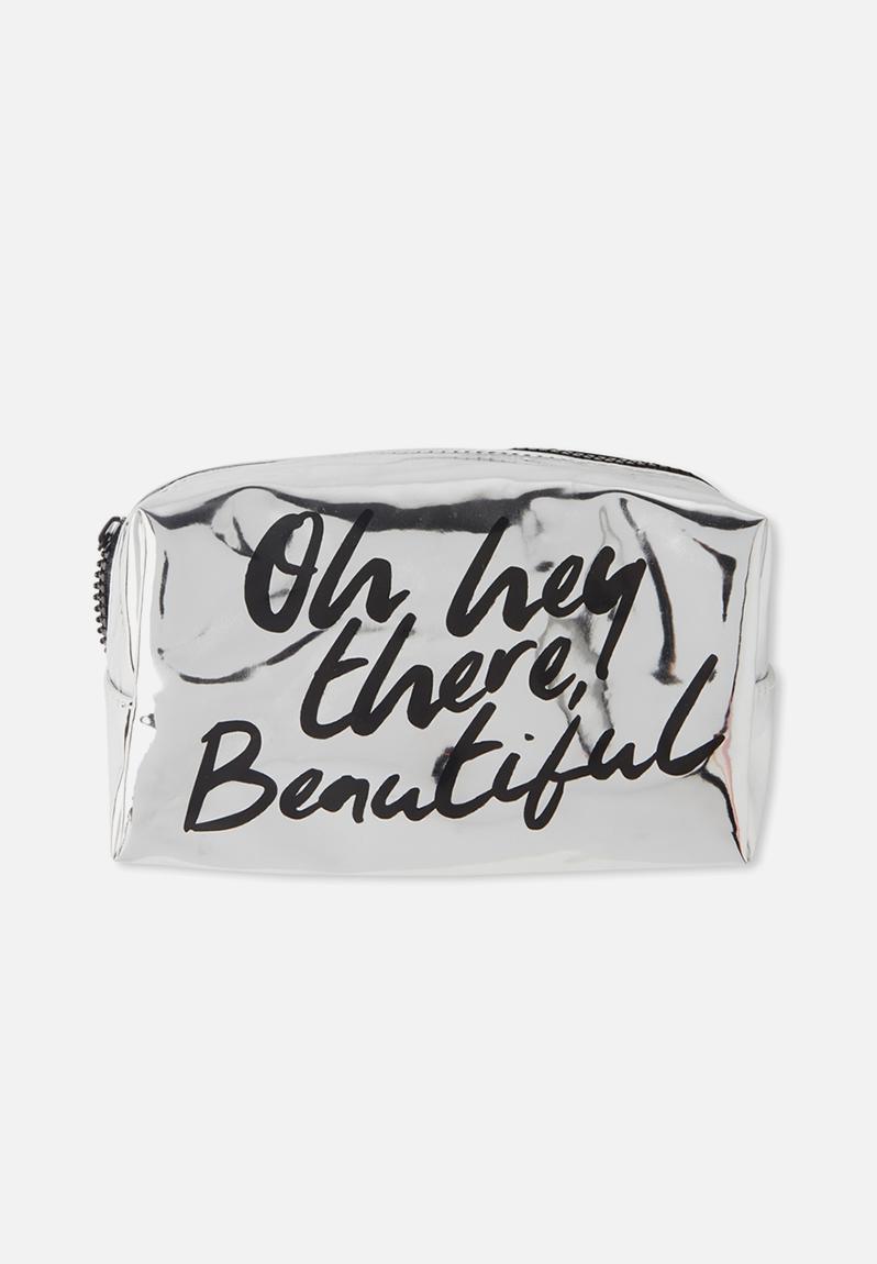 typo cosmetic bag