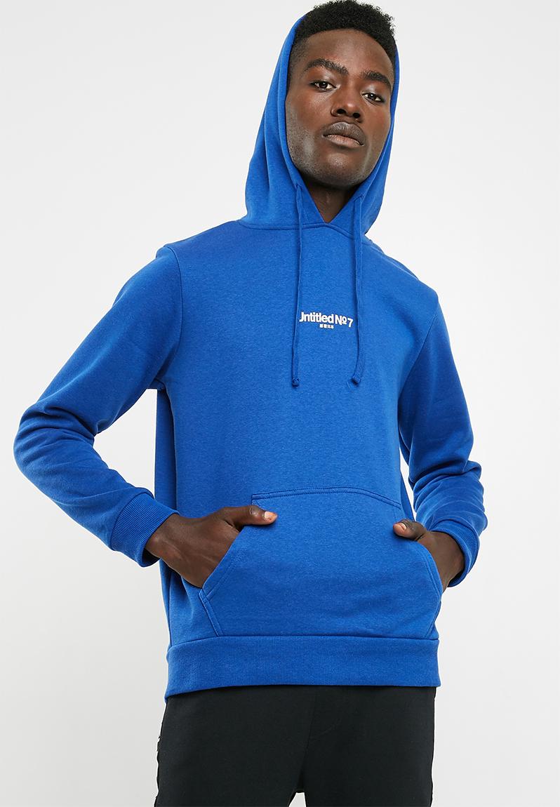 Fleece pullover untitled no.7 - royal blue Cotton On Hoodies & Sweats ...