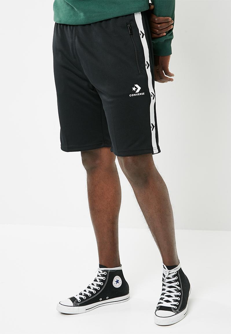 Converse Star Chevron Track Short Black Converse Shorts | Superbalist.com