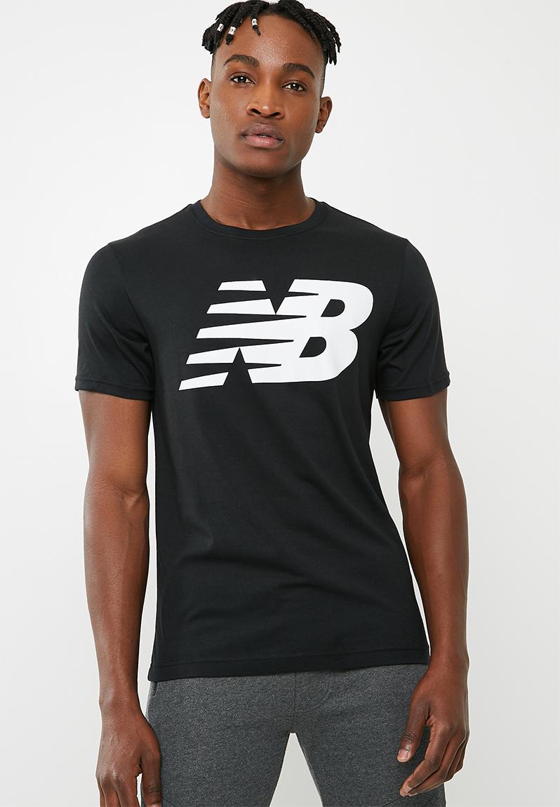 Heather tech ss tee- black New Balance T-Shirts | Superbalist.com