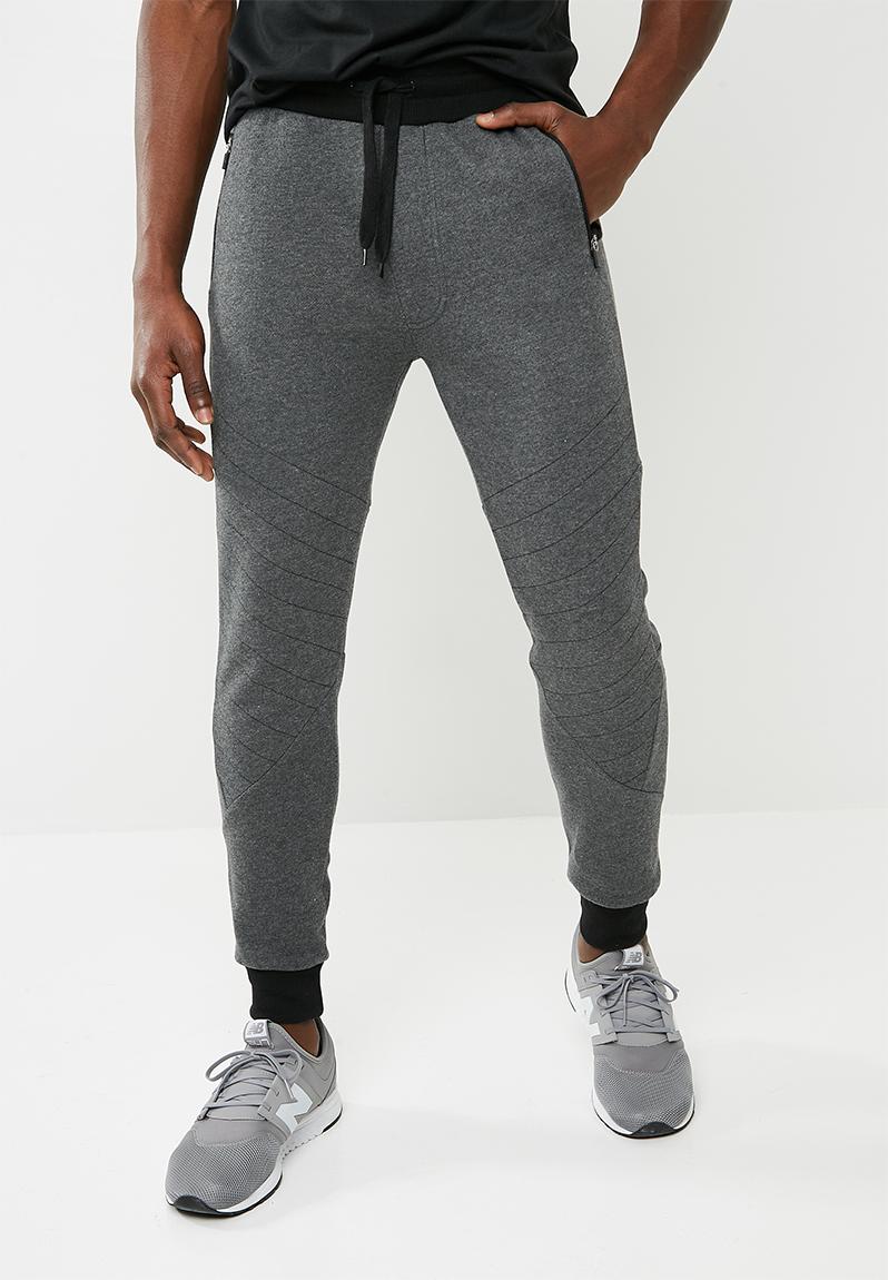 Panel Gym Sweat Pant- grey basicthread Sweatpants & Shorts ...