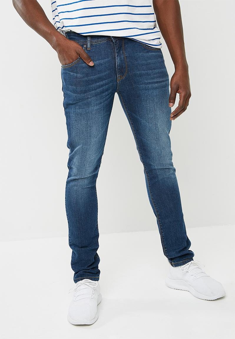 Super skinny jeans basic - mid wash blue Superbalist Jeans ...