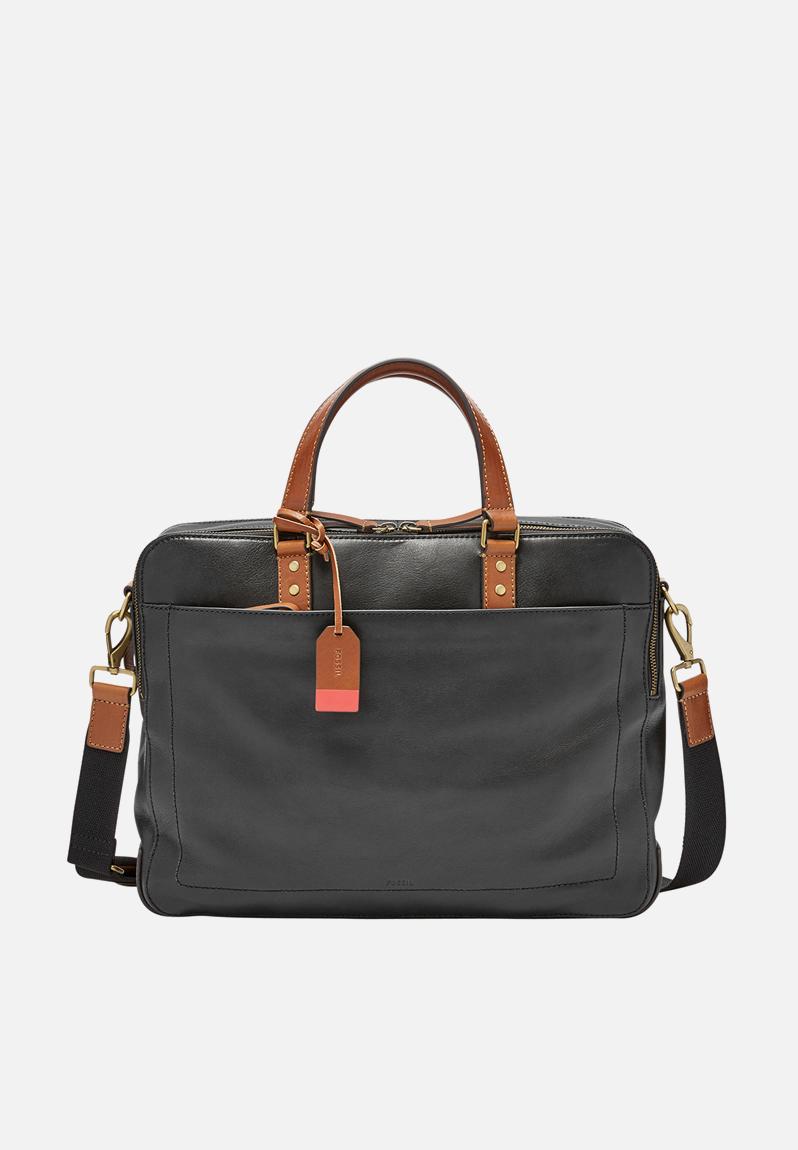 fossil defender workbag