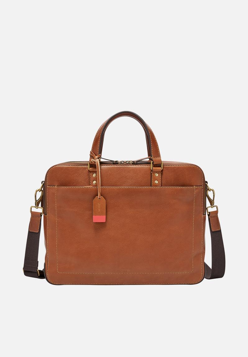 warren top zip workbag