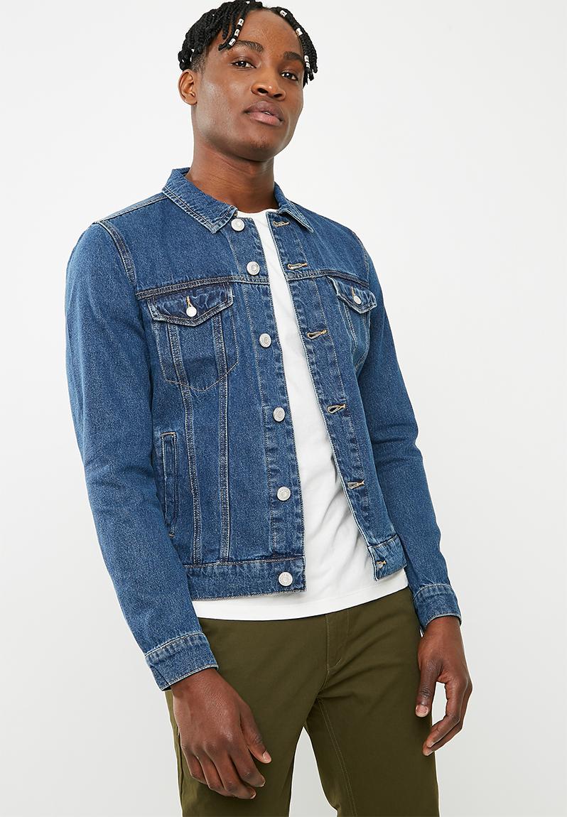 Coin denim trucker jacket - blue Only & Sons Jackets | Superbalist.com