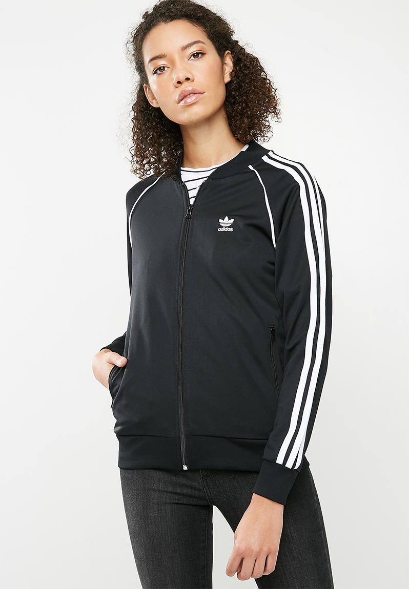 SST track jacket - Black/white adidas Originals Hoodies, Sweats ...