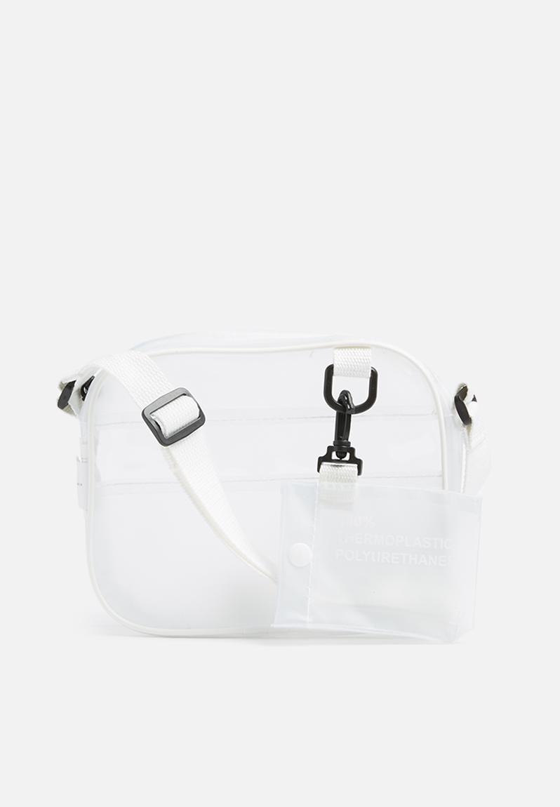 Vixen clear cross body bag back-white dailyfriday Bags & Purses ...