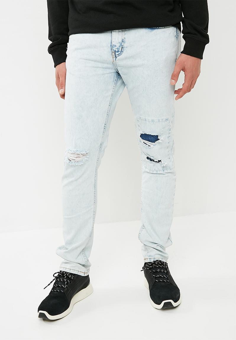Slim Fit Jean - indigo bleach patch Cotton On Jeans | Superbalist.com