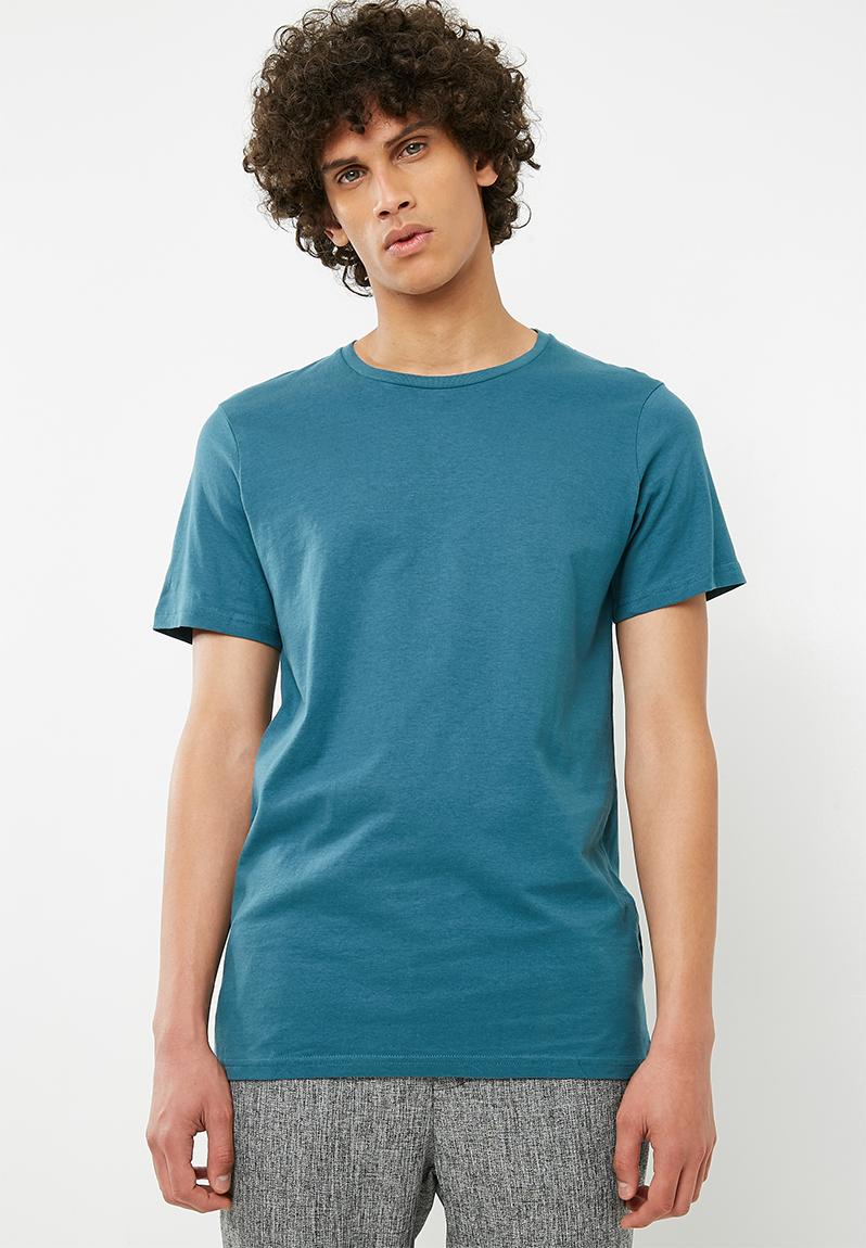 Essential Crew Tee - petrol blue Cotton On T-Shirts & Vests ...