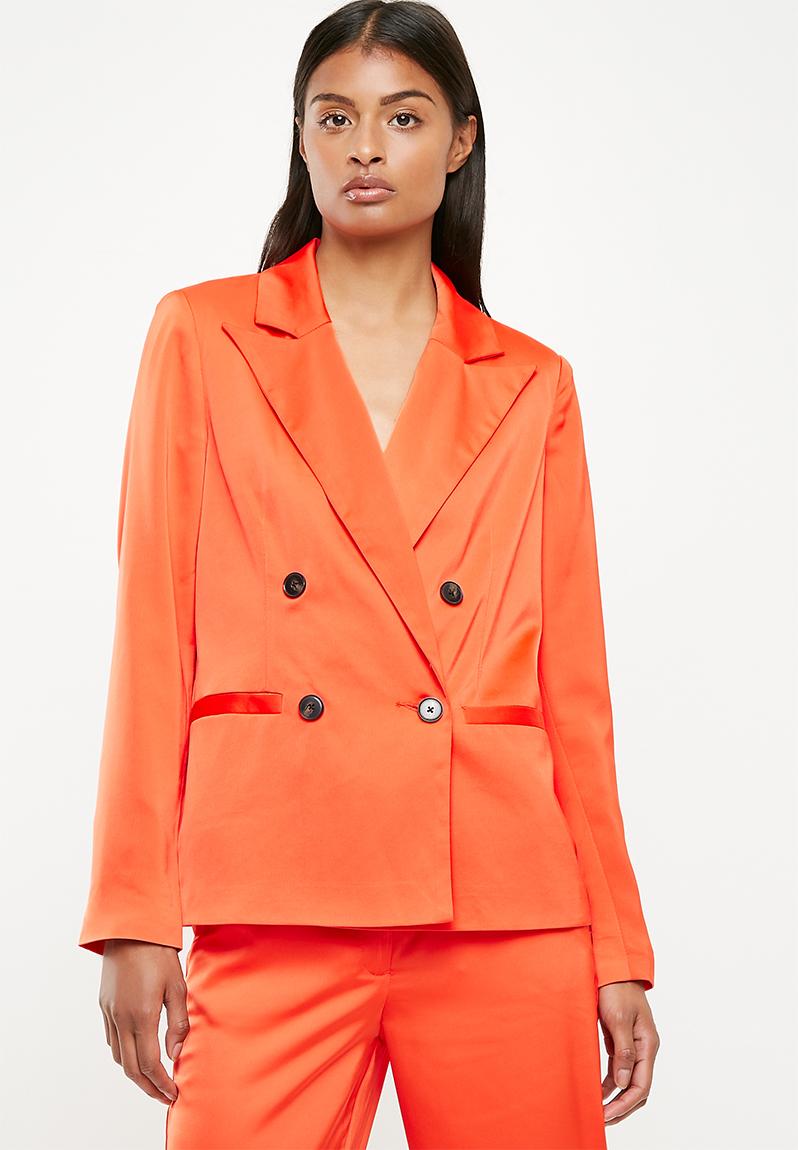 Power blazer - Spicy orange Vero Moda Jackets | Superbalist.com