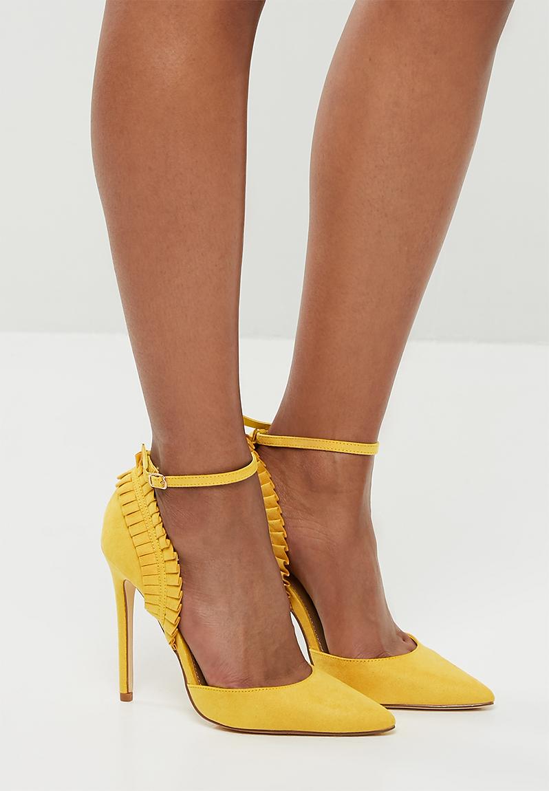 yellow heels in store