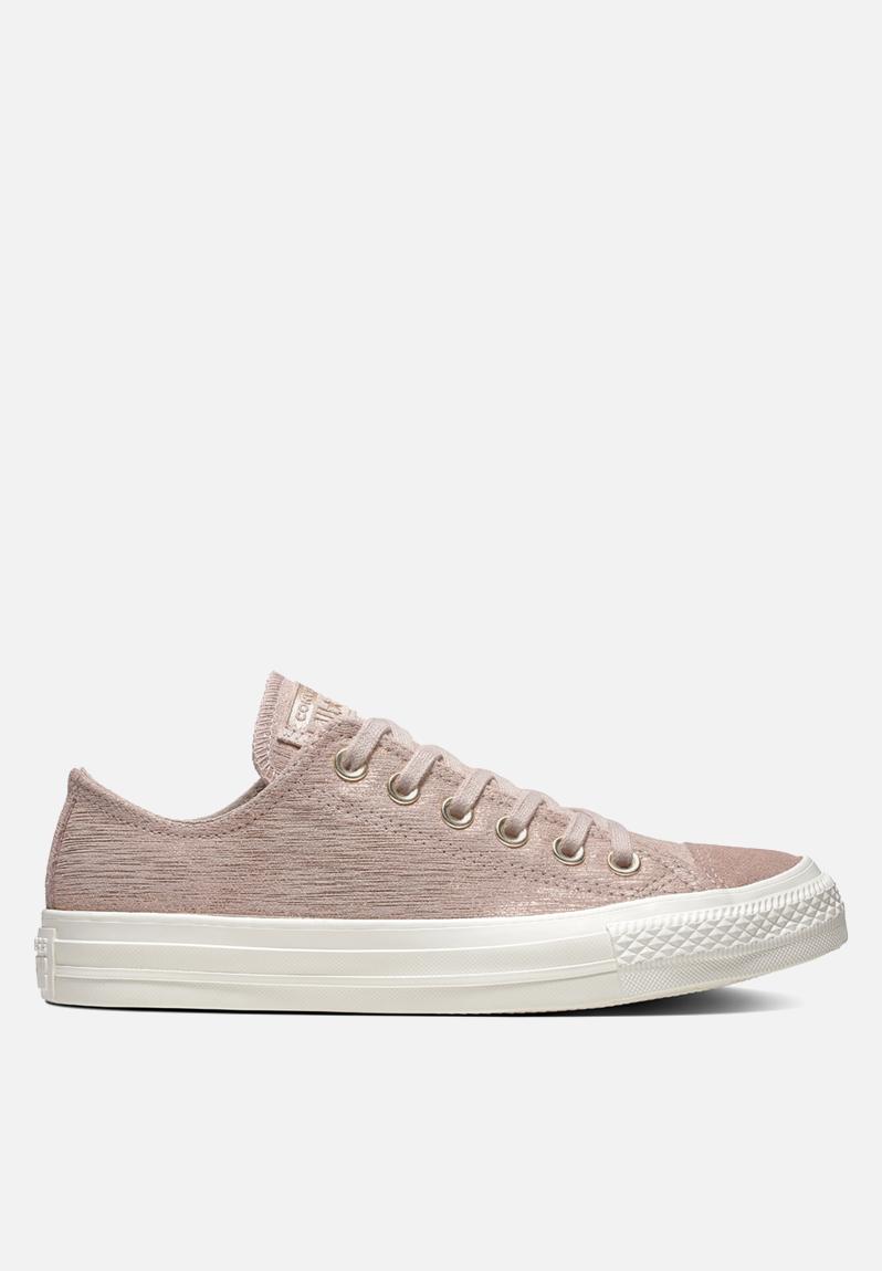 Converse CTAS OX-Precious metal suede-diffused taupe/metallic taupe Converse Sneakers 