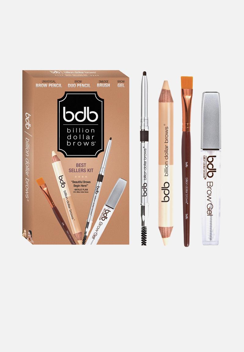 Best Sellers Kit Universal Brow Pencil, Brow Duo Pencil, Smudge Brush