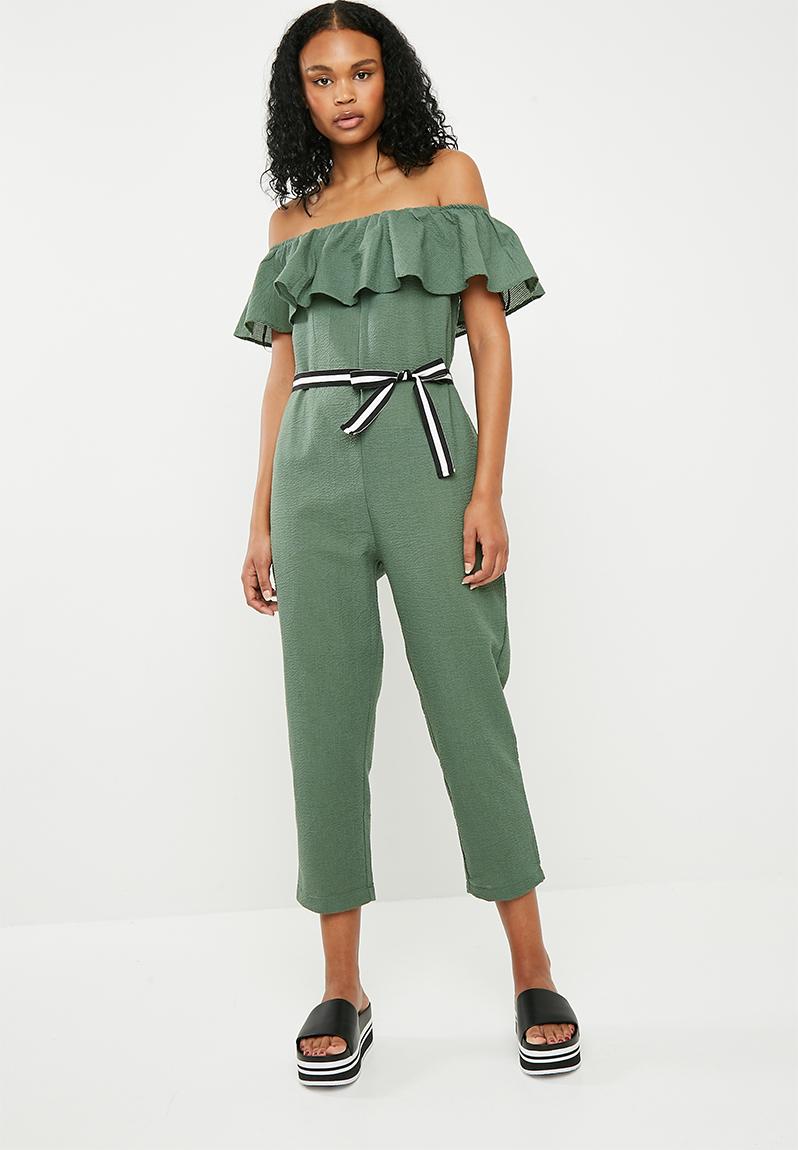 frill jumpsuit